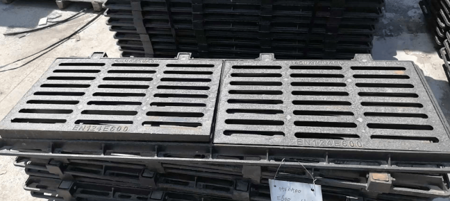 广州球墨铸铁连体双篦展示